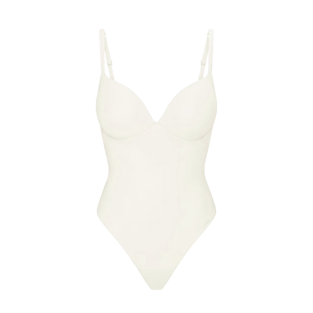 🔥 BUT 2 GET 10% OFF 🔥 Push-Up Bodysuit - White