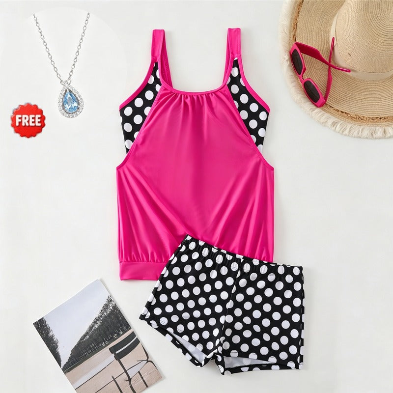 💥 BUT 2 GET 10% 💥 👙 Pöttyös Bikini [S-3XL] – Retró Stílus | Raktáron
