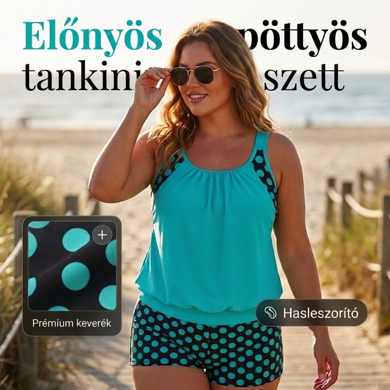 💥 BUT 2 GET 10% 💥 👙 Pöttyös Bikini [S-3XL] – Retró Stílus | Raktáron