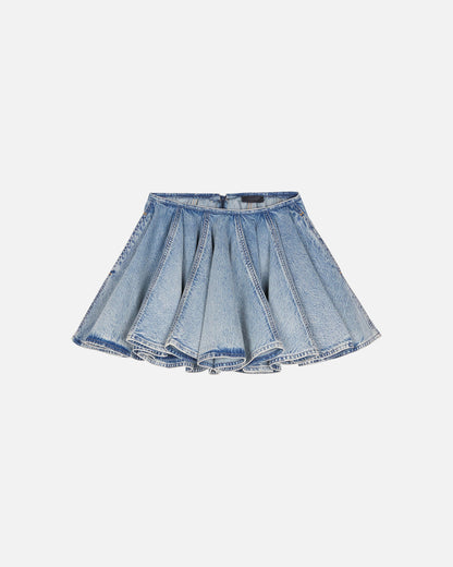 🔥 BUT 2 GET 10% OFF 🔥 ZIGGY DENIM SKIRT // BLUE POLLOCK