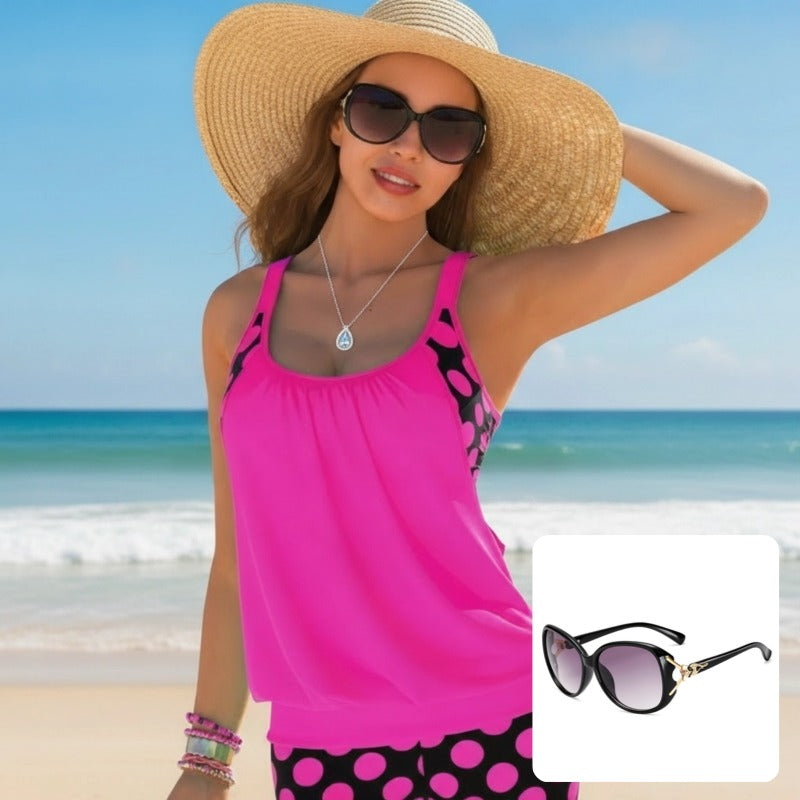 💥 BUT 2 GET 10% 💥 👙 Pöttyös Bikini [S-3XL] – Retró Stílus | Raktáron