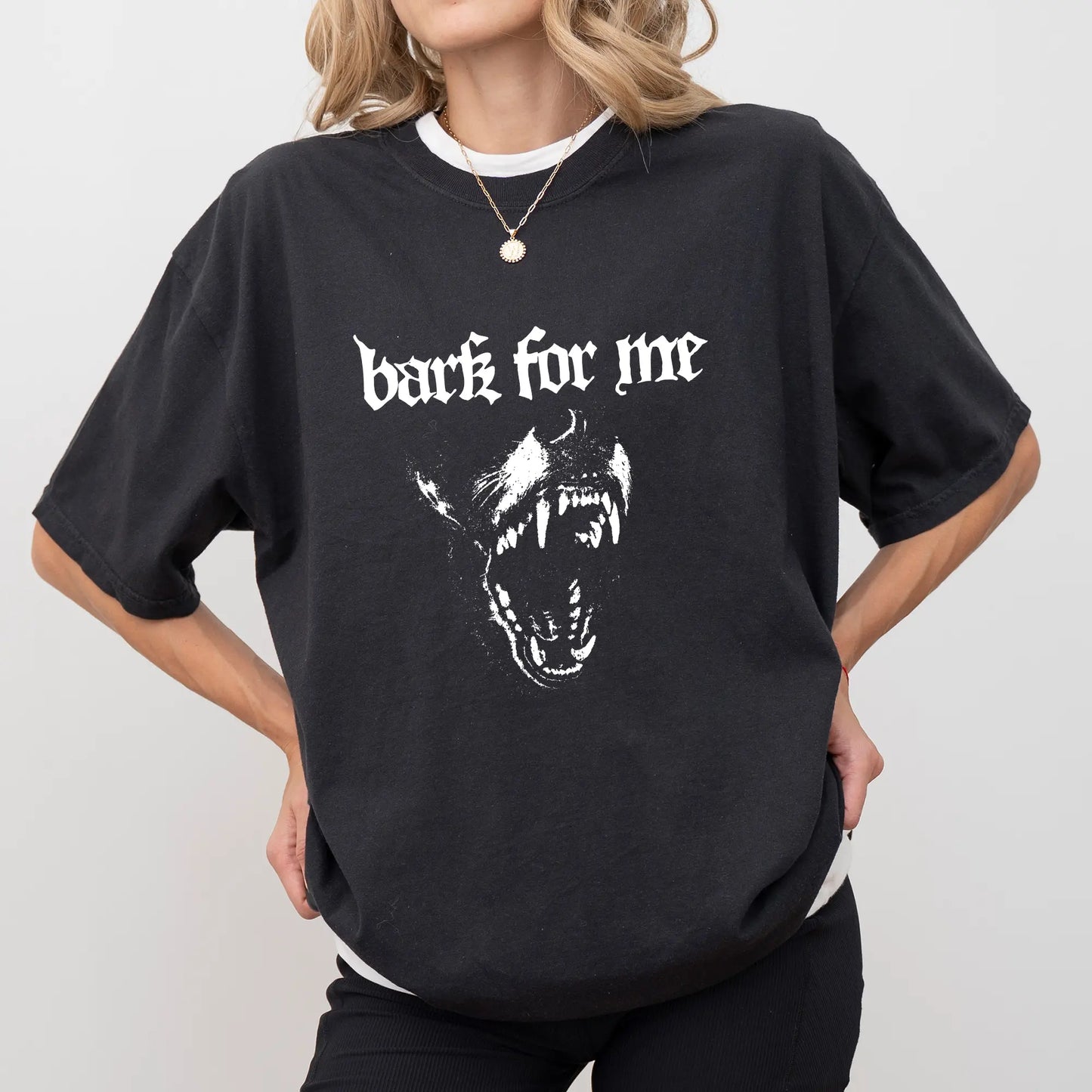 🔥 BUT 2 GET 10% 🔥 Vintage "Bark For Me" Funny T-Shirt – Retro Barking Dog Adult Humor