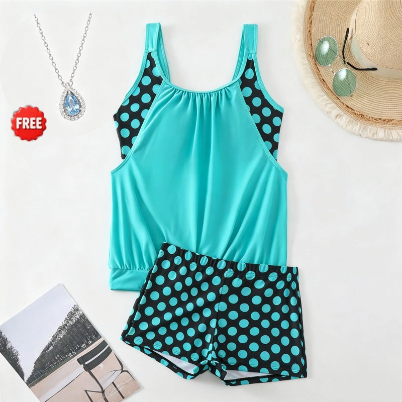 💥 BUT 2 GET 10% 💥 👙 Pöttyös Bikini [S-3XL] – Retró Stílus | Raktáron