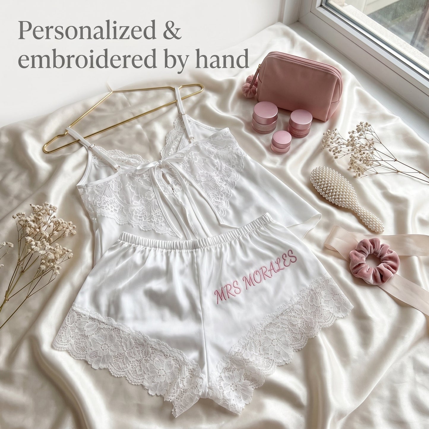 🔥 BUT 2 GET 10% OFF 🔥 Personalized Embroidered Set